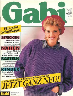 Gabi Zeitschrift 1986 Nr. 9 September